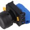 Comutator 22mm Poz.i Stabil 1 NO Negru