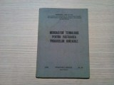 INDRUMATOR TEHNOLOGIC PENTRU PASTRAREA PRODUSELOR HORTICOLE -1989, 120 p., Alta editura