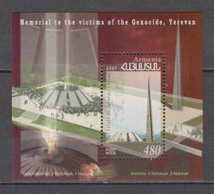 Armenia.2007 40 ani Monumentul victimelor genocidului Erevan-Bl. SA.742 foto