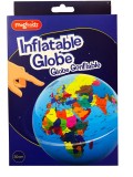 Glob Pamantesc Gonflabil 30cm PlayLearn Toys Keycraft - Harta Detaliata, Geografie, Joc Educativ, Calatorii, 3 Ani+