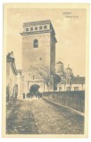 1367 - IASI, Golia Tower, Romania - old postcard - unused