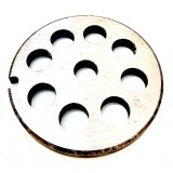 Sita nr. 10/12, cu 8 gauri de 12 mm, pentru masina manuala de tocat carne, TC10 TC12, Reber, RBR401542