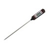 Termometru cu sonda bucatarie, Plastic ABS, Ecran LCD, 24 cm, Negru, Oem