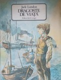 Dragoste de Viata si Alte Povestiri - Jack London, Ilustratii Damo Stefan, Editura Ion Creanga 1986, Coperta Cartonata