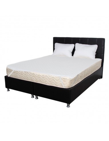 Set Saltea ortopedica cu arcuri, Super Ortopedica Sofia, 140x200x20cm, fermitate medie, plasa arcuri tip Bonell, fata vara-iarna, sistem aerisire cu b