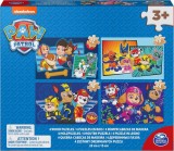 PATRULA CATELUSILOR PUZZLE 4IN1 DIN LEMN