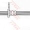 Conducta / cablu frana TOYOTA COROLLA (CDE12, ZZE12, NDE12, ZDE12) (2001 - 2007) TRW PHD534
