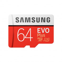 Card Memorie Evo Plus Samsung 64gb Clasa 10 Cu Adaptor Microsd foto