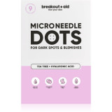 My White Secret Breakout + Aid Microneedle Dots tratament local cu microace pentru pete &icirc;ntunecate cauzate de acnee 9 buc