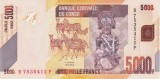 Bancnota Congo 5.000 Franci 2020 - P102 UNC