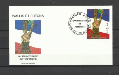 WALLIS E FUTUNA 2001 ANIVERSARE TARII FDC foto