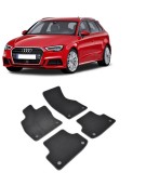 Cumpara ieftin Covorase auto mocheta AUDI A3 (2012-2020) Covorasele au sistem de fixare in podea