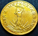 Moneda 10 FORINTI / FORINT - RP UNGARIA, anul 1987 * cod 1639