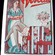 Revista ”VESELIA” – Nr. 17 / 1936, ilustratii erotice art deco, ilustrator PAL