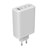 Incarcator de retea Canyon CU140ACC, USB-A, USB-C, 150 W, 5 A, 4 prize, alb