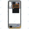 Samsung Galaxy A50 (SM-A505F) Husă mijlocie albă GH97-22993B GH97-23209B