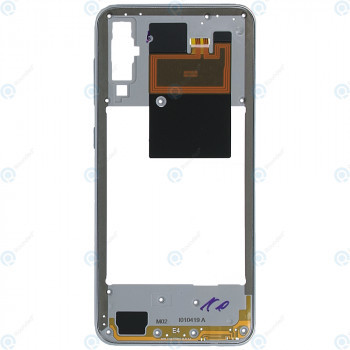 Samsung Galaxy A50 (SM-A505F) Husă mijlocie albă GH97-22993B GH97-23209B foto