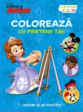 Disney. Coloreaza cu prietenii tai! Aventuri in culori - Editura Litera