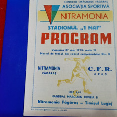 program Nitramonia Fagaras - CFR Arad