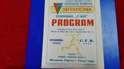 program Nitramonia Fagaras - CFR Arad foto