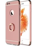 Cumpara ieftin Husa iPhone 8 Plus MyStyle Elegance Luxury 3in1 Ring Rose Gold, protectie anti-zgarieturi, slim