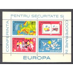1975 - Conferinta pentru securitate si cooperare, bloc neuzat