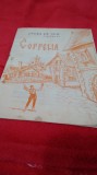 CAIET DE PROGRAM -SPECTACOLUL DE BALET COPPELIA -OPERA DE STAT TIMISOARA ANII 60