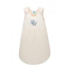 Sac de dormit BIO Organic crem, leu, 70 cm. Fillikid foto