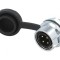 Soclu Conector Circular 4-PIN Gold Flash 10A Lipire Tată