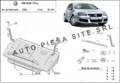 Scut metalic motor VW Golf Plus fabricat incepand cu 2005 APS-30,141