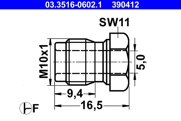 ATE 03.3516-0602.1 Surub olandez
