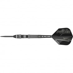 Sageti darts TARGET steel 23g, POWER 8ZERO 4 negru Titanium, 80% tungsten, 2019 foto