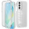 Husa 360 compatibila cu Samsung Galaxy A17 - V2 Transparent fata si spate, ALC MOBILE