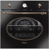 Cuptor incorporabil electric Candy FCR 824 GH, rustic, 68 l, 8 functii, grill, clasa A, antracit