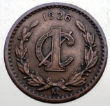 J.398 MEXIC 1 CENTAVO 1926, America de Nord, Bronz