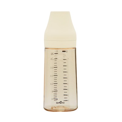 Biberon anticolici premium cu tetina L, galben (260 ml) foto
