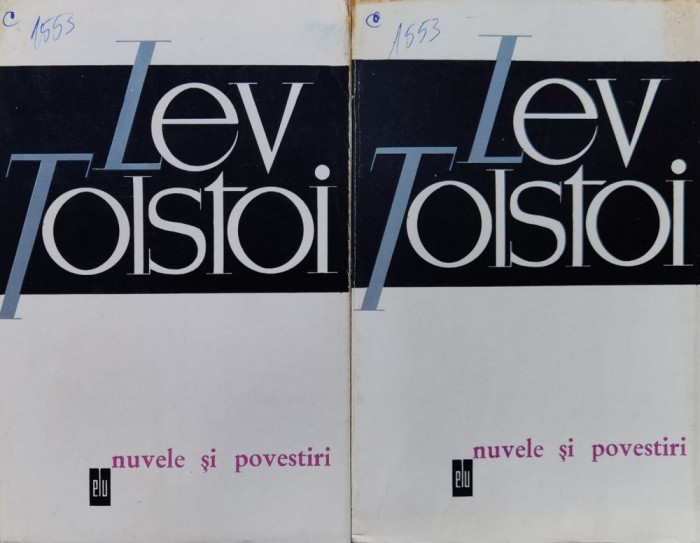 Nuvele Si Povestiri Vol. 1-2 - Lev Tolstoi ,560885