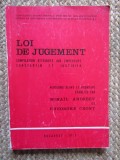 LA LOI DE JUGEMENT Compilation attribu&eacute;e aux empereurs CONSTANTIN et JUSTINIEN - ANDREEV, M. et G. CRONT
