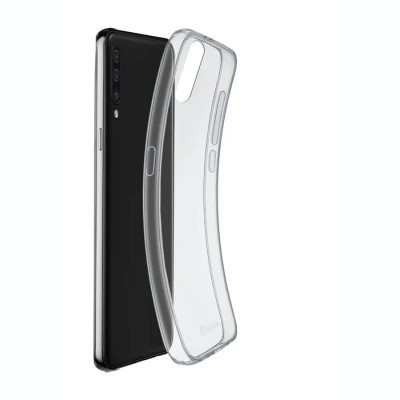 Husa Cover Cellularline Silicon slim pentru Samsung Galaxy A50/A30s Transparent foto