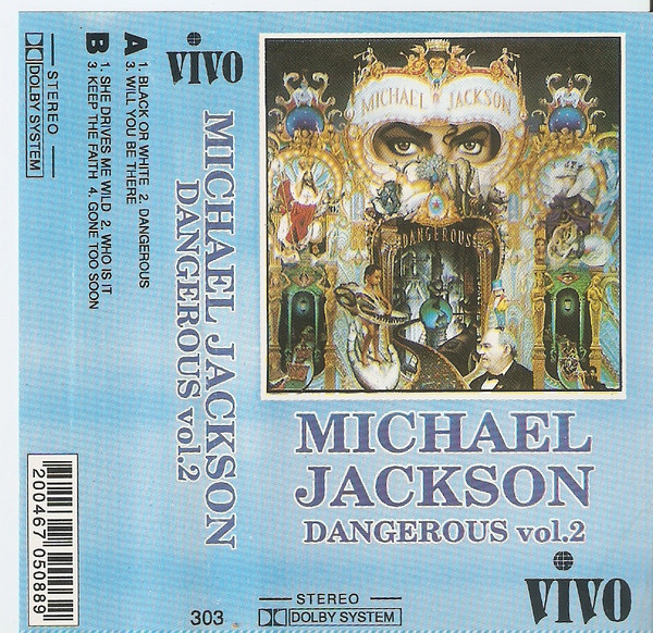 Casetă audio Michael Jackson &ndash; Dangerous (Vol.2)