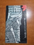 Program opera romana - nabucco - din anul 1988