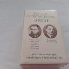 Pompiliu Constantinescu. Opere (Vol. I+II) RF17/4