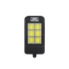Lampa Solara LED COB 1.5W FOXMAG24, Inductie, Telecomanda, IP65, Senzor Miscare, Negru, Gradina, 28cm