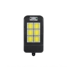 Lampa solara FOXMAG24 cu inductie, LED COB, 1.5W, telecomanda, negru