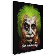 Tablou Albert Einstein fizician Tablou canvas pe panza CU RAMA 20x30 cm