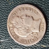 Statele Unite ale Americii one dime 1915 argint