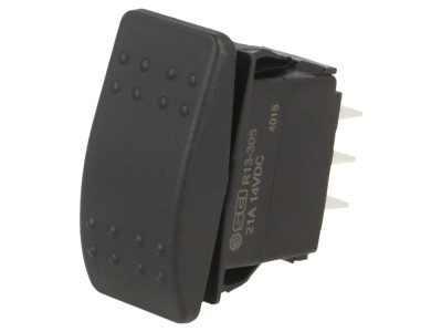 Comutator basculant DP3T 20A/14VDC foto