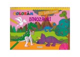 Colorăm cu șabloane. Dinozauri - ***