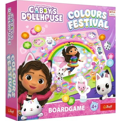 TREFL GABBYS DOLLHOUSE JOC FESTIVALUL CULORILE foto