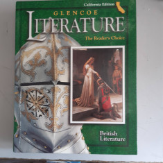 Glencoe Literature: The Reader's Choice, Grade 12, British Literature